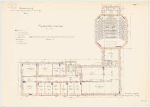 Rheinische Friedrich-Wilhelms-Universität Bonn Physikalisches Institut: Grundriss Obergeschoss 1:100