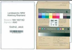Entnazifizierung Jakob Goellner , geb. 21.09.1896 (Arbeiter)