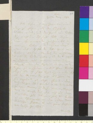 Brief von Moritz, Karl Philipp an Goethe, Johann Wolfgang von
