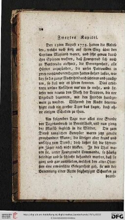 Zweytes Kapitel