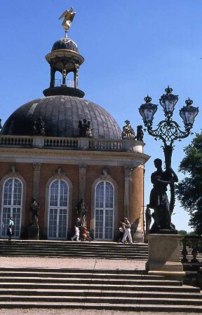 Potsdam - Pavillon am Neuen Schloss : Pavillon am Neuen Schloss. Aufgenommen in Potsdam ca. 1993