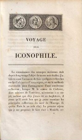 Voyage d'un iconophile : revue des principaux cabinets d'estampes, bibliothèques et musées d'Allemagne, de Hollande et d'Angleterre