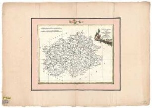 Zatta, A.: Karte vom Obersächsischen Reichskreis, ca. 1:1 000 000, Kupferstich, 1780
