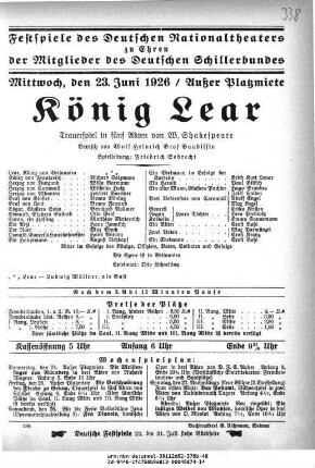 König Lear