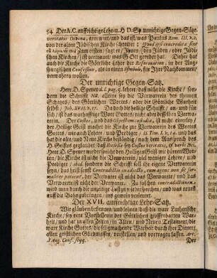 54-62, Der XVII. - XXV. auffrichtige Lehr-Satz