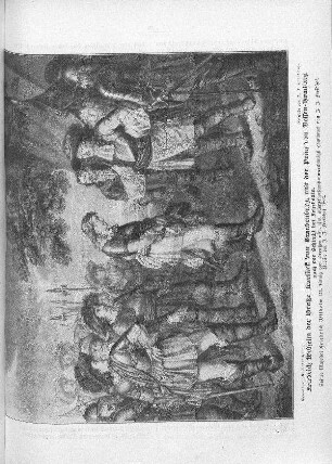 Friedrich Wilhelm der Große, Kurfürst von Brandenburg, und der Prinz von Hessen-Homburg nach der Schlacht bei Ferbellin
