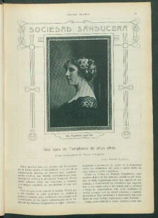Una obra de Templanza de años atrás