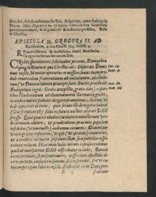 Epistola 21. - Epistola 30.