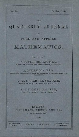 No. 88. October, 1887.