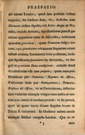 Lexicon manuale Hebraicum et Chaldaicum ... : cun indice Latino