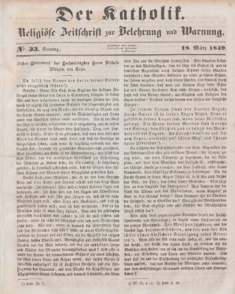 129-130 Fasten-Hirtenbrief des Hochwürdigsten Herrn Bischofs Wilhelm von Trier