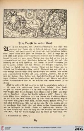30: Fritz Boehle in unsrer Kunst
