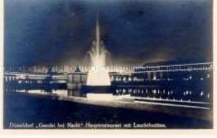 Die "Gesolei" bei Nacht