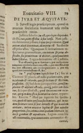 79-90, VIII. De jure & aequitate