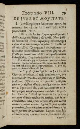 79-90, VIII. De jure & aequitate