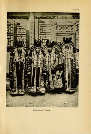 Tafel 39. Mongolische Frauen