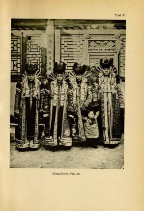 Tafel 39. Mongolische Frauen