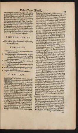 Argument. Cap. XII.