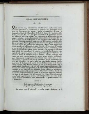 Lezioni sull´aritmetica.