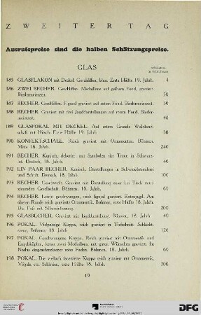 Glas (Nr. 185-205)