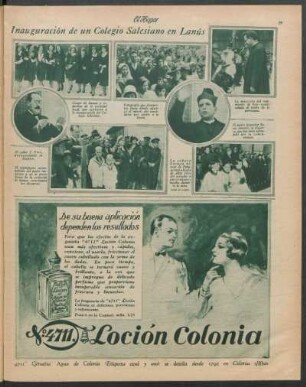 Inauguración de un Colegio Salesiano en Lanús