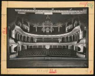 Stadttheater, Fürth: Ansicht Zuschauerraum
