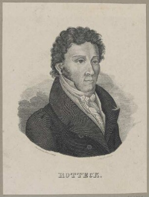 Bildnis des Carl von Rotteck