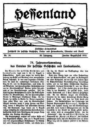 Nr. 16, Zweites August-Heft 1912