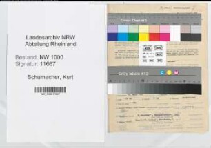 Entnazifizierung Kurt Schumacher, geb. 12.03.1920 (Arzt)