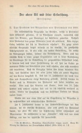 300-317 Der obere Nil und seine Erforschung : Fortsetzung