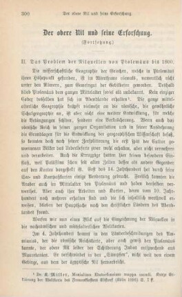 300-317 Der obere Nil und seine Erforschung : Fortsetzung