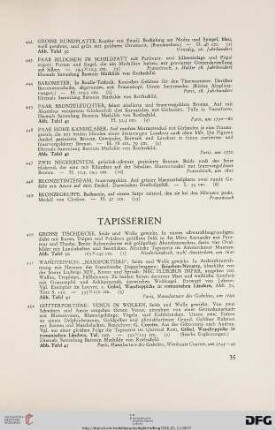Tapisserien (Nr. 450-468)