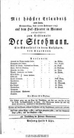 Der Strohmann