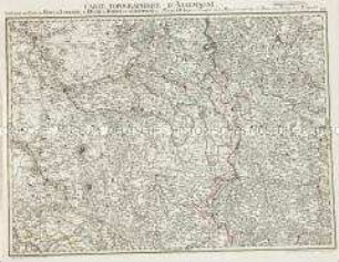 Grand Atlas . Bl. 56 (Lothringen, Bar, Champagne): Contenante une Partie des Etats de Lorraine, du Duché de Barrois et de Champagne etc