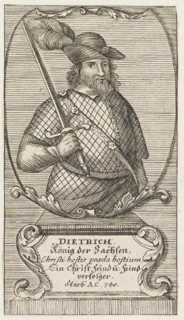 Bildnis des Dietrich zu Sachsen
