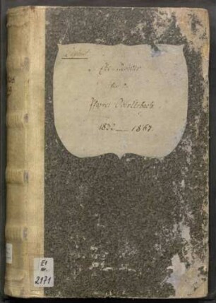 Eheregister II Oberurbach Eheregister II Unterurbach Eheregister II Walkersbach