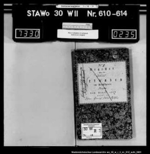 Zivilstandsregister Parsau (Kanton Vorsfelde)