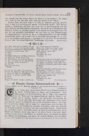 Theodor Storms Stimmungskunst