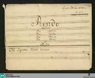 Operas. Excerpts - Don Mus.Ms. 2043 : S, orch