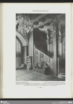 Diele für ein herrschaftliches Wohnhaus