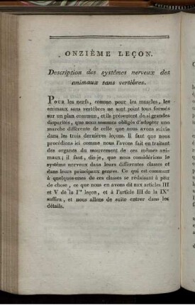 Onziéme Leçon.