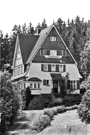 Sophienhöhe (Wohnhaus, Fachwerk); Hatzfeld, Edertalstraße 34
