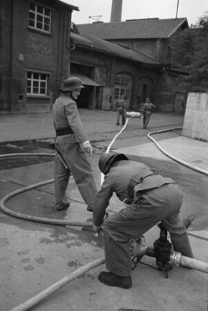 Herbstübung der Freiwilligen Feuerwehr Grünwinkel.