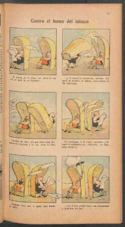 Contra el humo del tabaco - [Cómic]