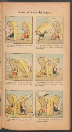 Contra el humo del tabaco - [Cómic]