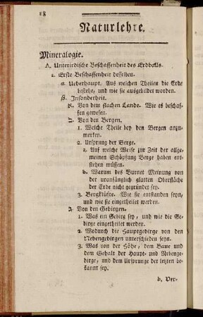 Naturlehre.