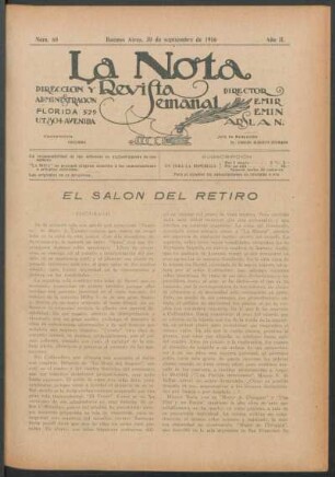 El salón del retiro