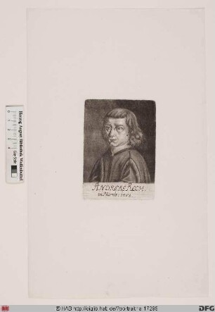 Bildnis Andreas Rech