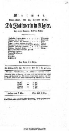 Die Italienerin in Algier