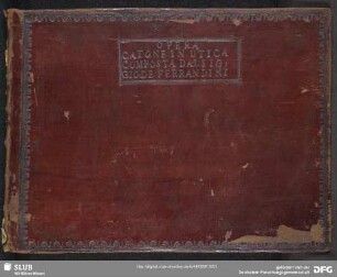 Catone in Utica - Mus.3037-F-3 : V (6), orch, b